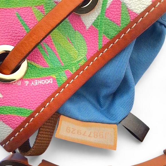 Dooney & Bourke Daffodil Floral Drawstring Bucket Bag - Picture 12 of 15